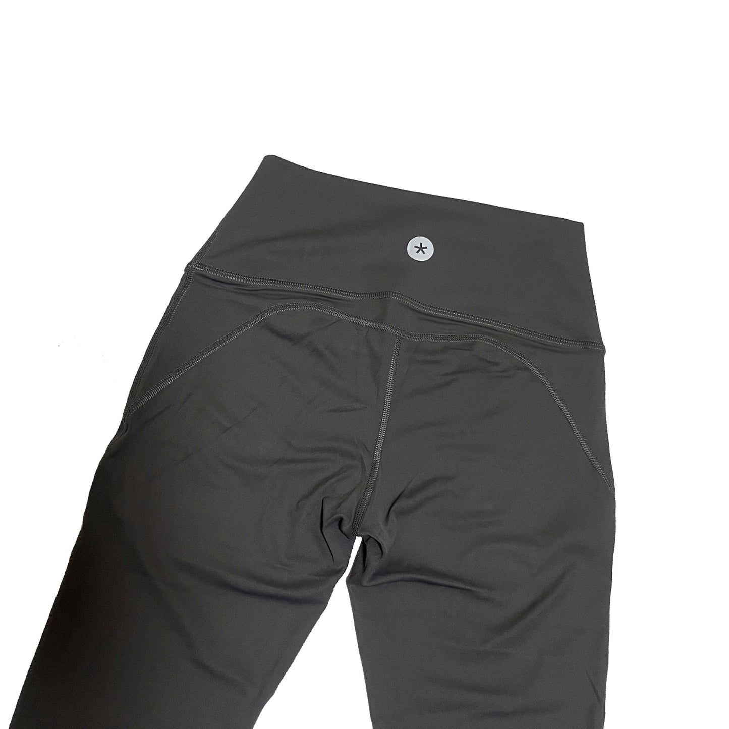 ハイライズストレッチフレアパンツ グレー