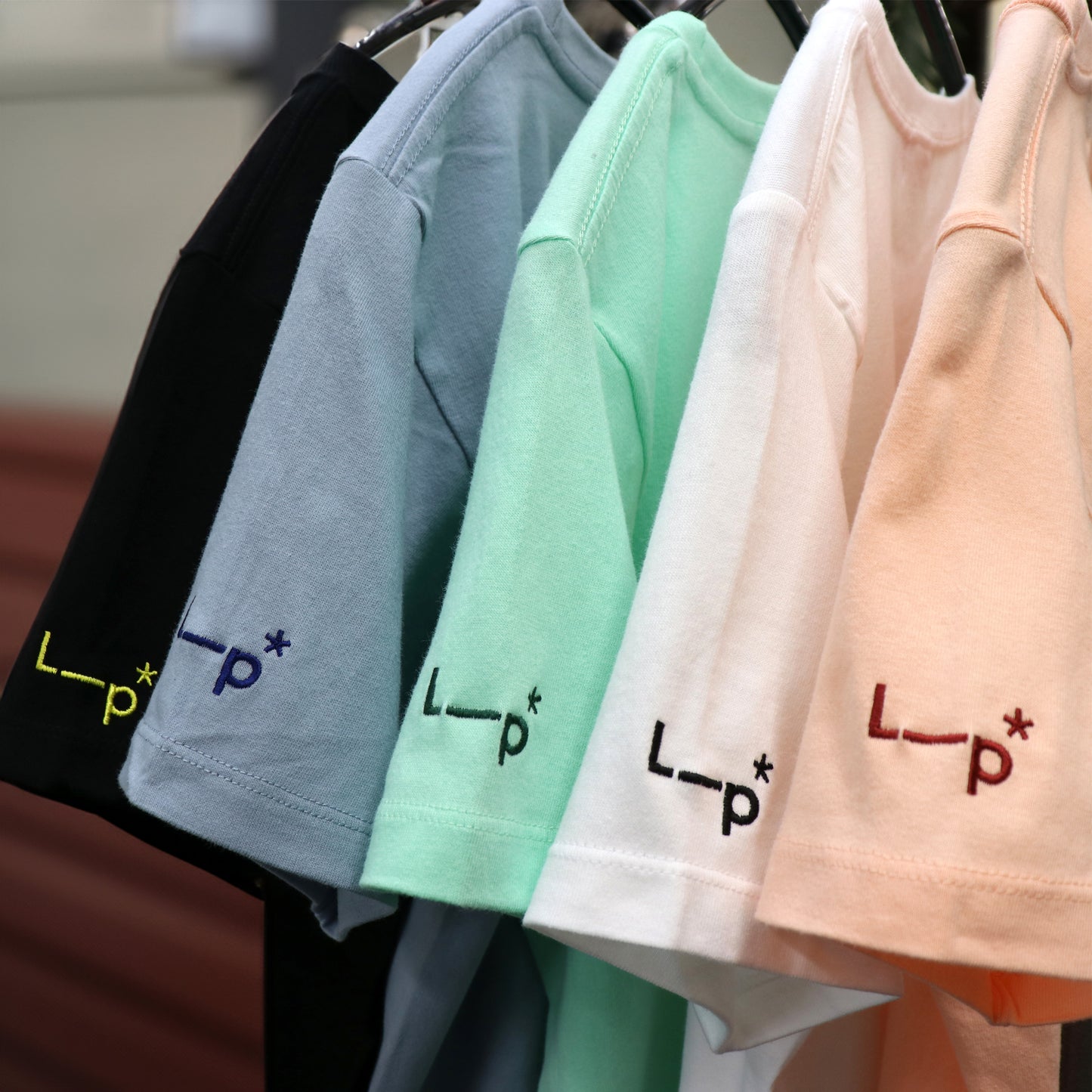 5,6ozコットンTシャツ アプリコット