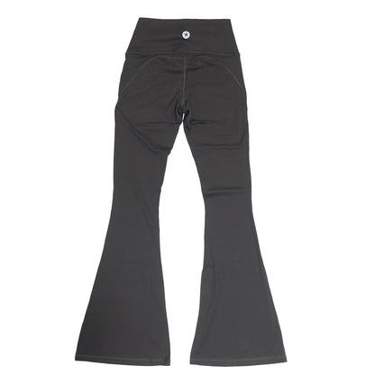 ハイライズストレッチフレアパンツ　グレー