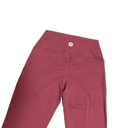 ハイライズストレッチフレアパンツ　ピンク