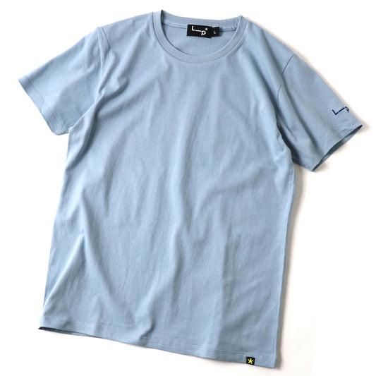 5,6ozコットンTシャツ　サックス