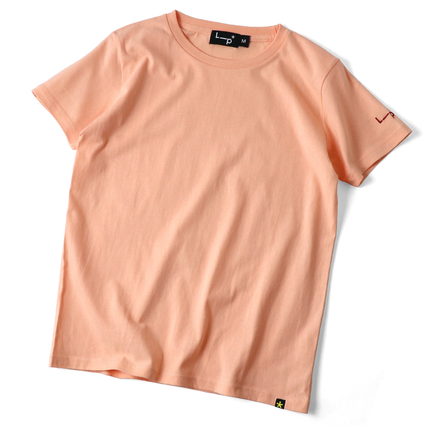 5,6ozコットンTシャツ　アプリコット