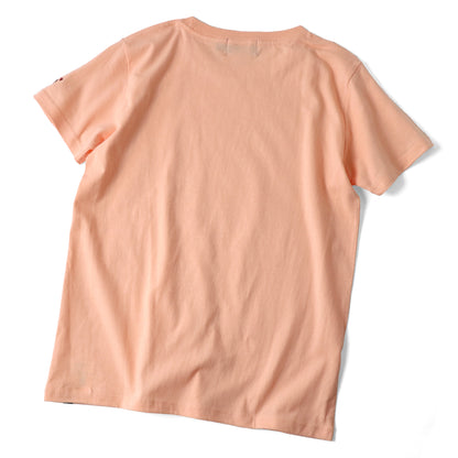 5,6ozコットンTシャツ　アプリコット